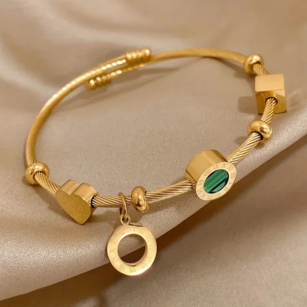 Armband Emerance Gold von Rose & Oliver, zart und elegant, mit Goldfinish und edlem Design.